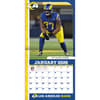 image NFL Los Angeles Rams 2026 Wall Calendar Third Alternate Image