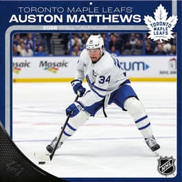 image NHL Auston Matthews 2026 Wall Calendar Main Product Image