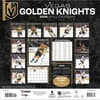image NHL Vegas Golden Knights 2026 Wall Calendar Third Alternate Image
