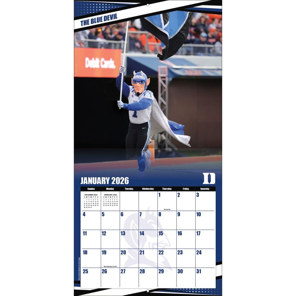 COL Duke Blue Devils Wall Third Alternate Image