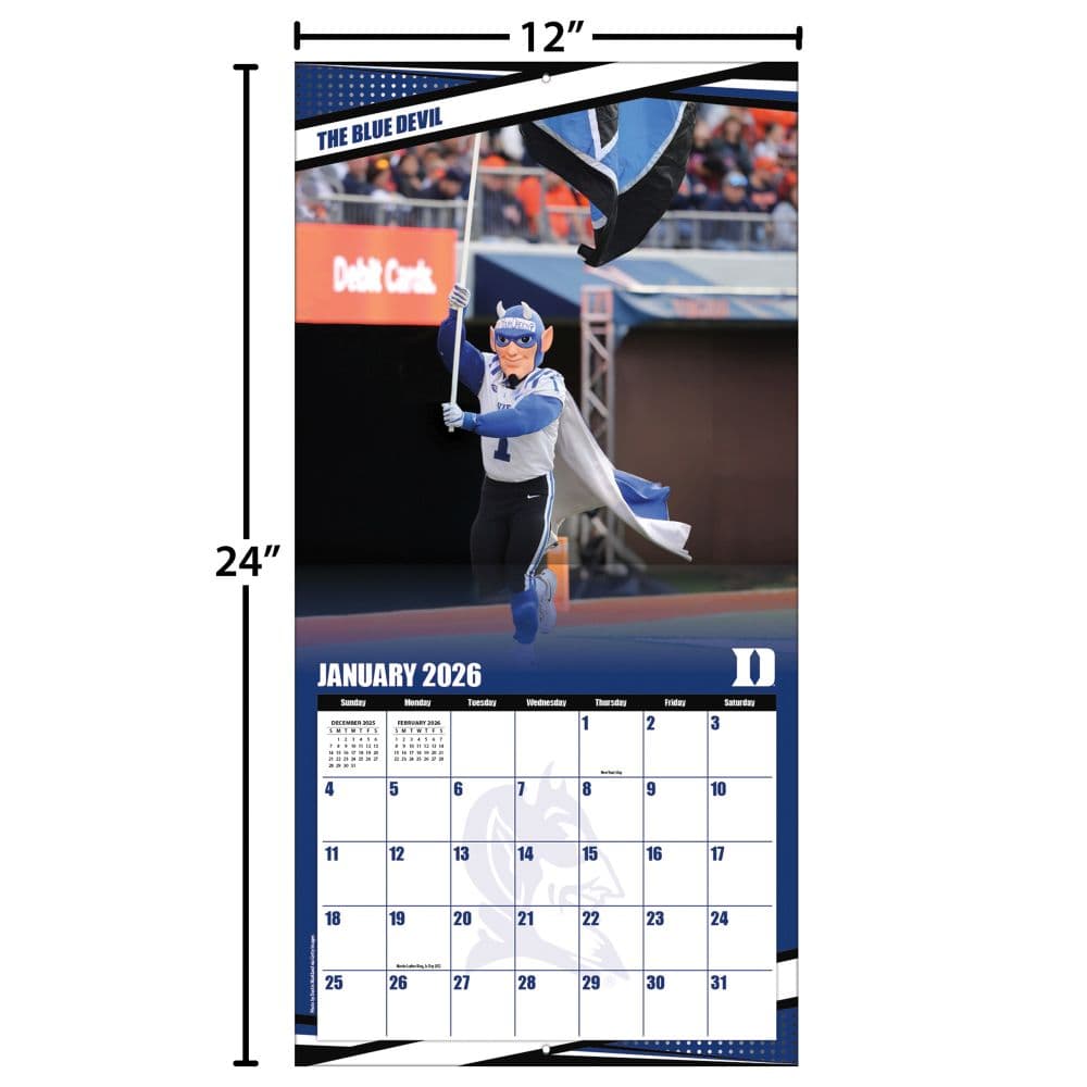 COL Duke Blue Devils Wall Fourth Alternate Image