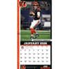 image NFL Cincinnati Bengals Joe Burrows 2026 Wall Calendar Third Alternate Image
