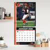 image NFL Cincinnati Bengals Joe Burrows 2026 Wall Calendar Fifth Alternate Image