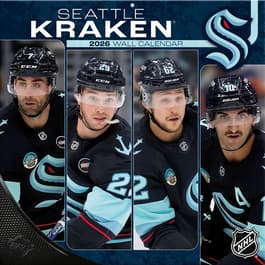 image NHL Seattle Kraken 2026 Wall Calendar Main Product Image
