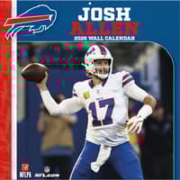 image NFL Buffalo Bills Josh Allen 2026 Wall Calendar Main Product Image