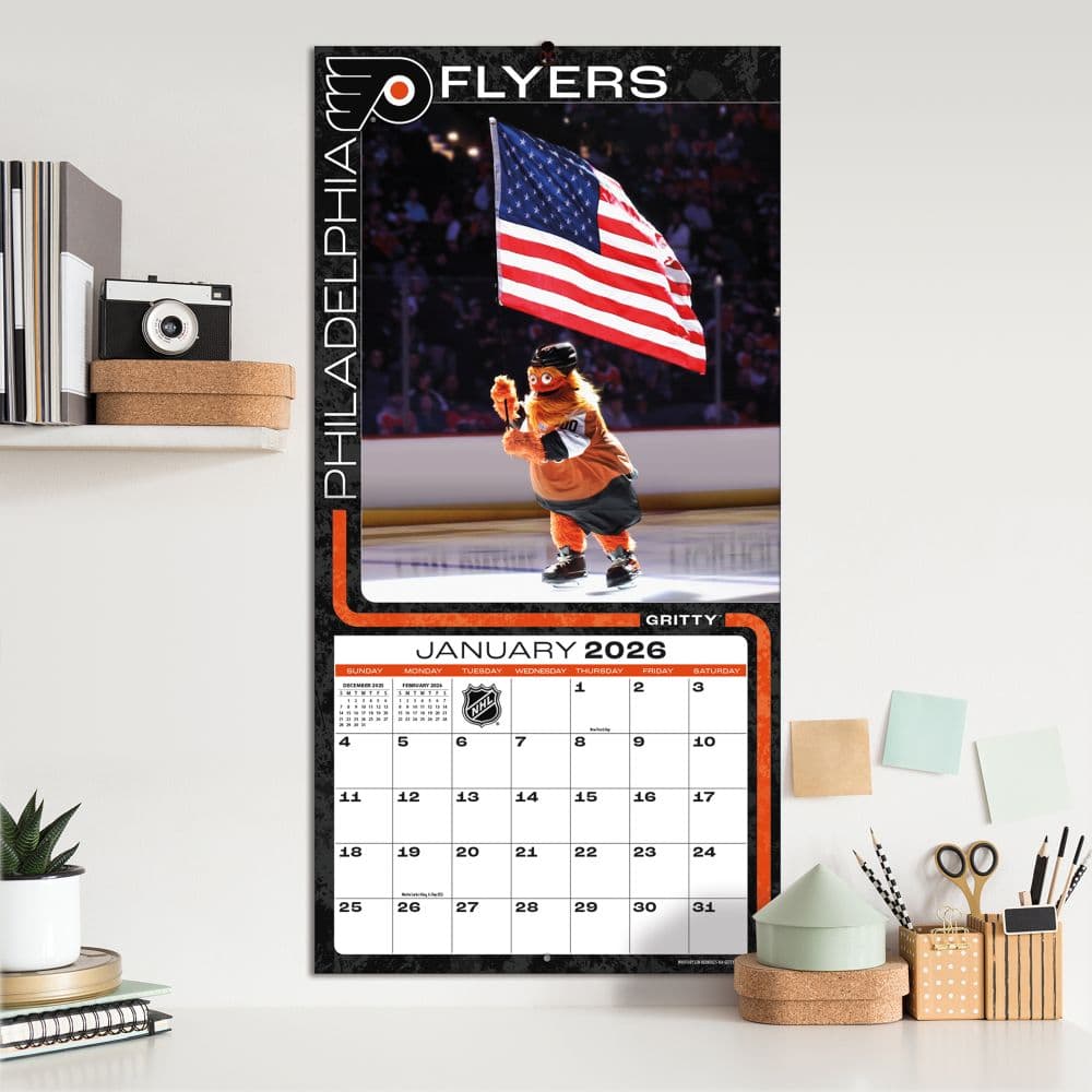 NHL Mascots 2026 Wall Calendar Fourth Alternate Image