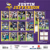 image NFL Justin Jefferson 2026 Wall Calendar First Alternate Image