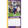 image NFL Justin Jefferson 2026 Wall Calendar Third Alternate Image