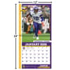 image NFL Justin Jefferson 2026 Wall Calendar Fourth Alternate Image