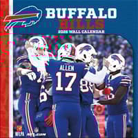 image NFL Buffalo Bills 2026 Mini Wall Calendar Main Product Image