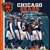 image NFL Chicago Bears 2026 Mini Wall Calendar Main Product Image