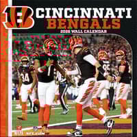 image NFL Cincinnati Bengals 2026 Mini Wall Calendar Main Product Image