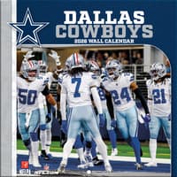 image NFL Dallas Cowboys 2026 Mini Wall Calendar Main Product Image