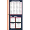 image NFL Denver Broncos 2026 Mini Wall Calendar Second Alternate Image