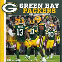 image NFL Green Bay Packers 2026 Mini Wall Calendar Main Product Image