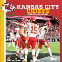 image NFL Kansas City Chiefs 2026 Mini Wall Calendar Main Product Image
