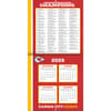 image NFL Kansas City Chiefs 2026 Mini Wall Calendar Second Alternate Image