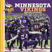 image NFL Minnesota Vikings 2026 Mini Wall Calendar Main Product Image
