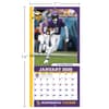 image NFL Minnesota Vikings 2026 Mini Wall Calendar Sixth Alternate Image
