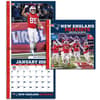 image NFL New England Patriots 2026 Mini Wall Calendar Fourth Alternate Image