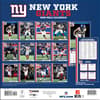 image NFL New York Giants 2026 Mini Wall Calendar First Alternate Image