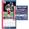 image NFL New York Giants 2026 Mini Wall Calendar Fourth Alternate Image