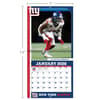 image NFL New York Giants 2026 Mini Wall Calendar Sixth Alternate Image
