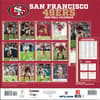 image NFL San Francisco 49ers 2026 Mini Wall Calendar First Alternate Image