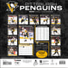 image NHL Pittsburgh Penguins 2026 Mini Wall Calendar Third Alternate Image