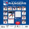 image NHL New York Rangers 2026 Mini Wall Calendar Third Alternate Image