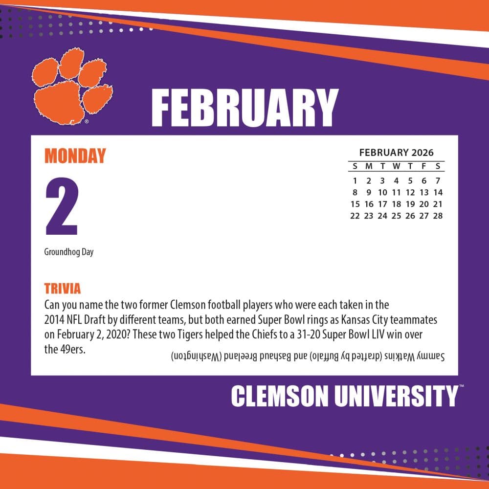 COL Clemson Tigers Box Third Alternate Image