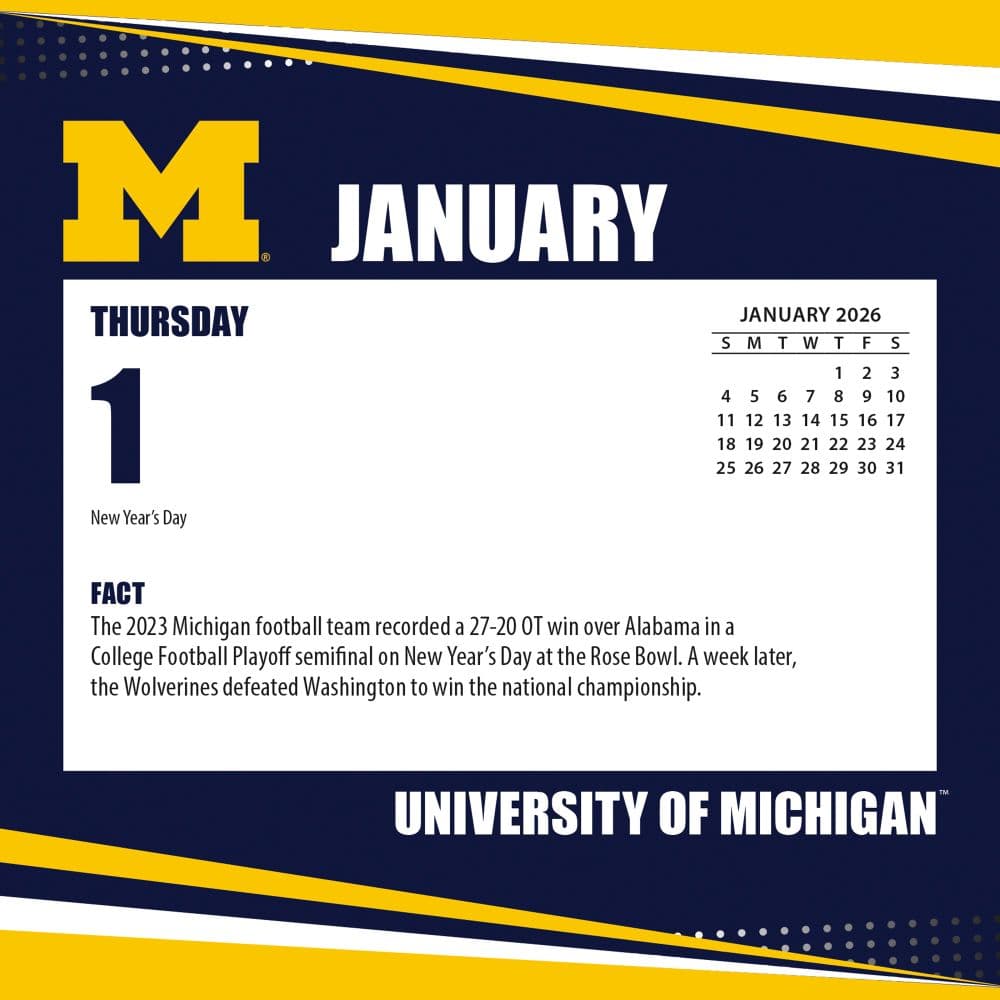 COL Michigan Wolverines Box Second Alternate Image