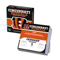 image NFL Cincinnati Bengals 2026 Desk Calendar Main Product Image