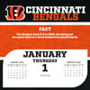 image NFL Cincinnati Bengals 2026 Desk Calendar Second Alternate Image
