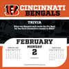 image NFL Cincinnati Bengals 2026 Desk Calendar Third Alternate Image