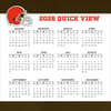 image NFL Cleveland Browns 2026 Desk Calendar Fourth Alternate Image