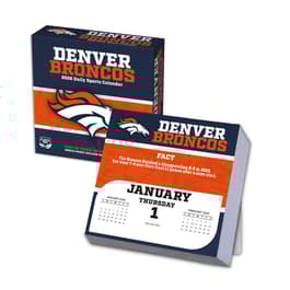 Denver Broncos 2026 Desk Calendar