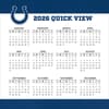 image NFL Indianapolis Colts 2026 Desk Calendar Fourth Alternate Image