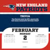 image NFL New England Patriots 2026 Desk Calendar Third Alternate Image