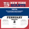 image NFL New York Giants 2026 Desk Calendar Third Alternate Image