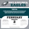 image NFL Philadelphia Eagles 2026 Desk Calendar Third Alternate Image
