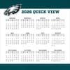 image NFL Philadelphia Eagles 2026 Desk Calendar Fourth Alternate Image
