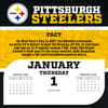 image NFL Pittsburgh Steelers 2026 Desk Calendar Second Alternate Image
