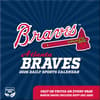 image MLB Atlanta Braves 2026 Desk Calendar First Alternate Image