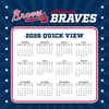image MLB Atlanta Braves 2026 Desk Calendar Fourth Alternate Image