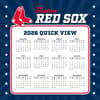 image MLB Boston Red Sox 2026 Desk Calendar Fourth Alternate Image