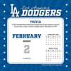 image MLB Los Angeles Dodgers 2026 Desk Calendar Third Alternate Image