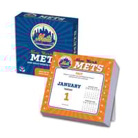 image MLB New York Mets 2026 Desk Calendar Main Product Image