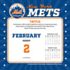 image MLB New York Mets 2026 Desk Calendar Third Alternate Image