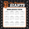 image MLB San Francisco Giants 2026 Desk Calendar Fourth Alternate Image